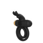 Ерекційне віброкільце Dream Toys Elite Joel Luxxe, чорний