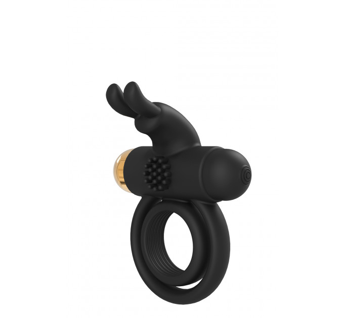 Ерекційне віброкільце Dream Toys Elite Joel Luxxe, чорний