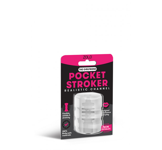 Мастурбатор 2 в 1 ZOLO GIRLFRIEND POCKET STROKER