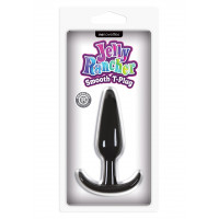 Анальная пробка NS Novelties Jelly Rancher Smooth T-Plug, черный