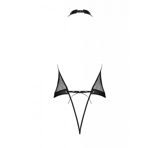 Боди сетка с халтером MOONLIGHT BODY black S/M - Passion