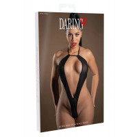 Боді в дрібну сітку із завищеною талією Daring Intimates, чорний
