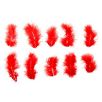 Декоративне пір'я Obsessive "Take me to bed!" bed feathers - Red