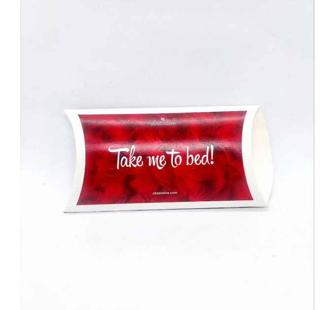 Декоративные перья Obsessive "Take me to bed!" bed feathers - Red