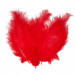 Декоративные перья Obsessive "Take me to bed!" bed feathers - Red