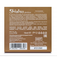 Духи з феромонами чоловічі SHIATSU Pheromone Fragrance men darkblue, 15 мл