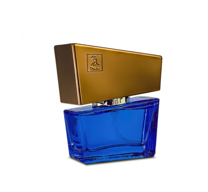 Духи з феромонами чоловічі SHIATSU Pheromone Fragrance men darkblue 15 ml