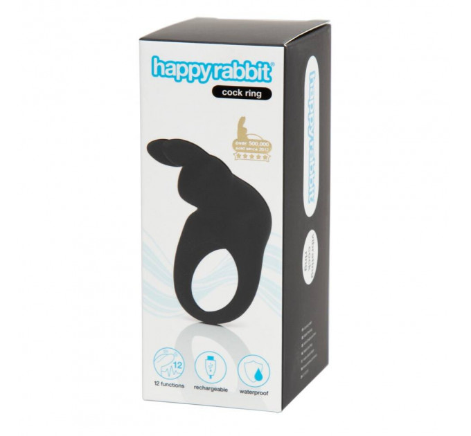 Ерекційне кільце Happy Rabbit Rechargeable Rabbit Cock Ring