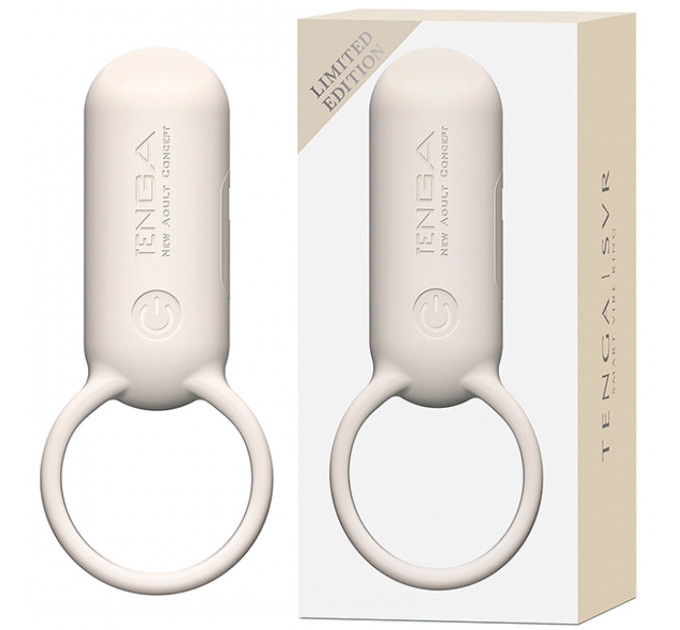 Ерекційне кільце з вібрацією Tenga - SVR Smart Vibe Ring Sand Beige