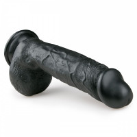 Фаллоимитатор EasyToys Realistic Dildo - 22,5 cm ЧЕРНЫЙ