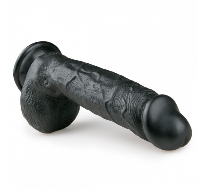 Фаллоимитатор EasyToys Realistic Dildo - 22,5 cm ЧЕРНЫЙ