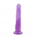 Фаллоимитатор двойной реалистичный Chisa Hi-Rubber, фиолетовый, 19.5 х 3.5 см/23 х 4.6 см
