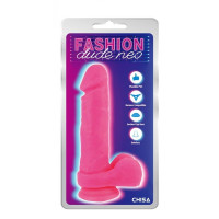 Фаллоимитатор реалистичный Chisa Fashion Dude Neo Dual Density, с присоской, розовый