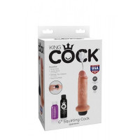 Фаллоимитатор Королевский с извержением Pipedream King Cock бежевый