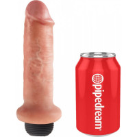 Фаллоимитатор Королевский с извержением Pipedream King Cock бежевый