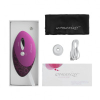 Кліторальний стимулятор, пурпуровий Womanizer Pro W-500 Magenta