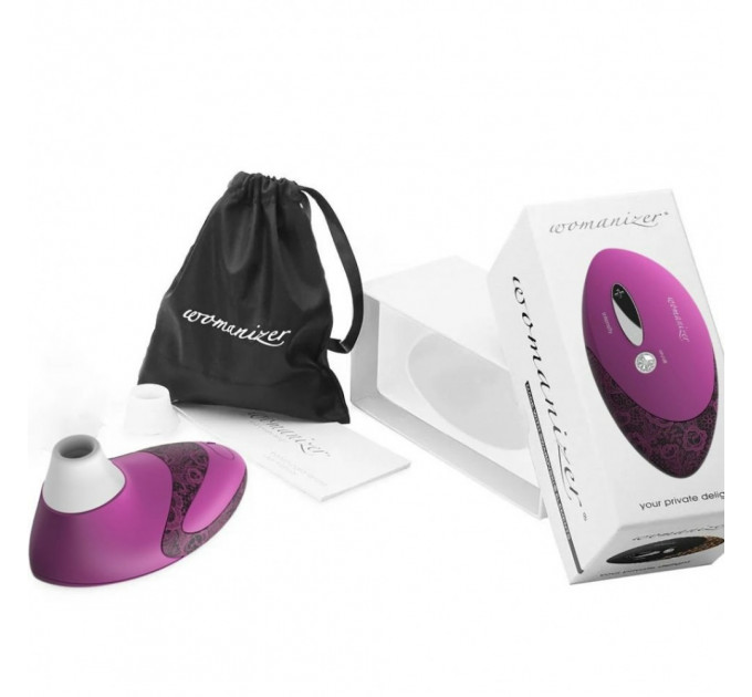 Клиторальный стимулятор, пурпурный Womanizer Pro W-500 Magenta