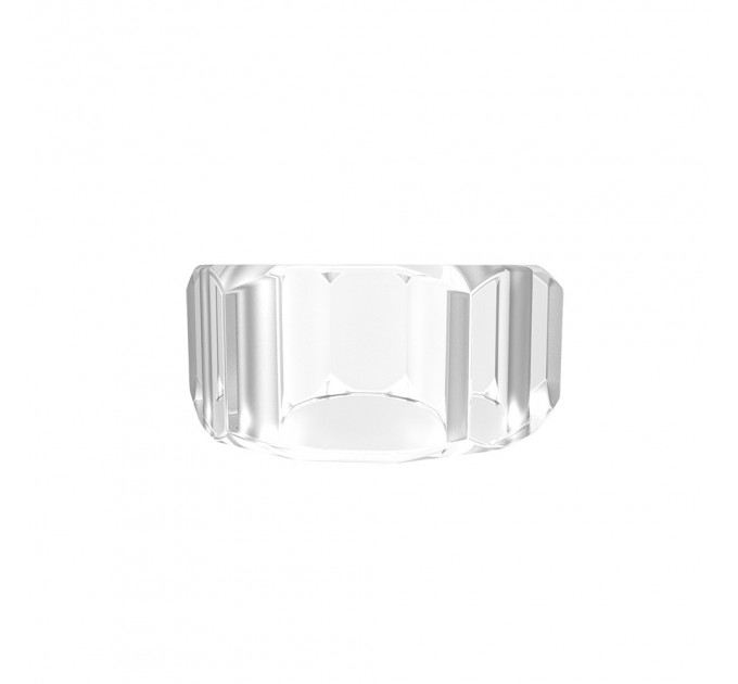 Кільце ерекційне Chisa GK Power Nust Bolts Cock Ring, прозоре