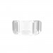 Кільце ерекційне Chisa GK Power Nust Bolts Cock Ring, прозоре