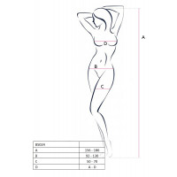 Комбінезон із відкритим доступом BS024 Passion S/L чорний