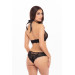 Комплект белья MIDNIGHT HALTER 2PC BRA SET BLACK, S/M