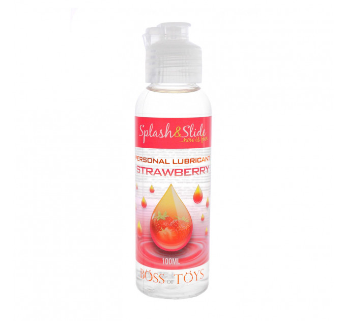 Лубрикант на водной основе STRAWBERRY Boss of Toys 100 ml