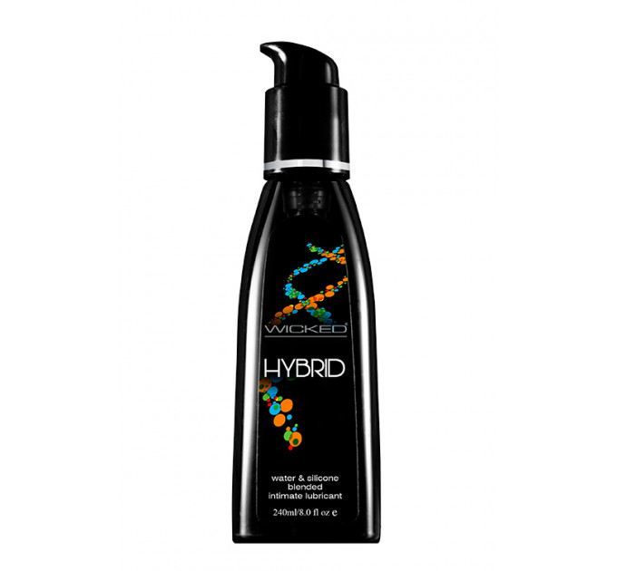 Лубрикант на водной/силиконовой основе WICKED HYBRID 240ML