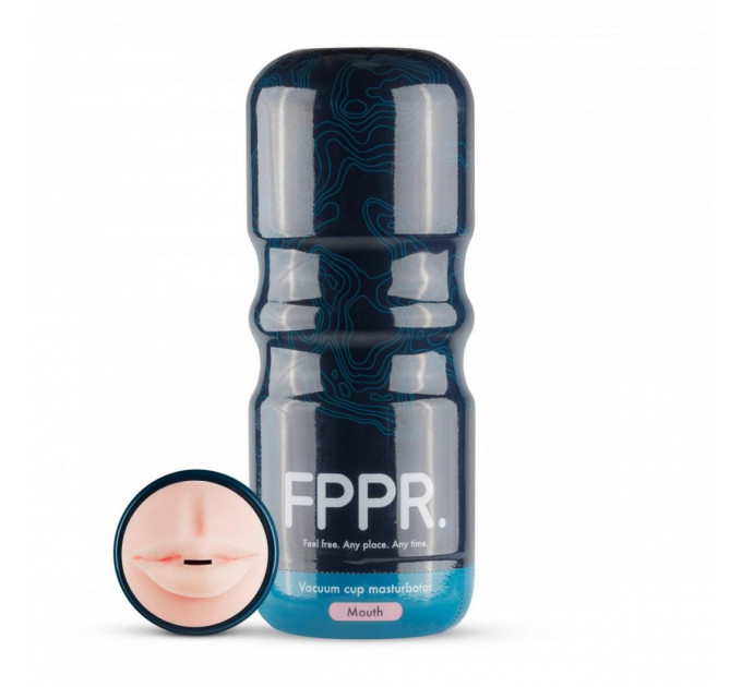 Мастурбатор в колбе FPPR. Mouth Masturbator, Beidge Color