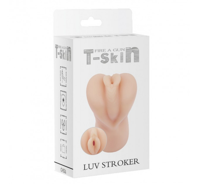 Мастурбатор Вагина реалистичный Chisa T-Skin LUV STROKER, бежевый