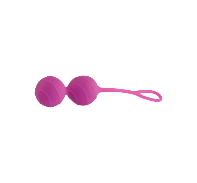Вагинальные шарики рельефные Honeybuns Pretty Violet Miss V, розовые
