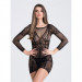 Мини платье Long Sleeve Mini Dress one siz