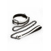 Ошейник с поводком NS Novelties GLO Bondage Collar And Leash Green светящиеся в темноте
