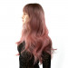 Парик длинный волнистый с челкой Fetish Hair омбре розовый, 65 см