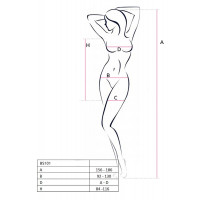 Платье с длинными рукавами Passion BS101 красное