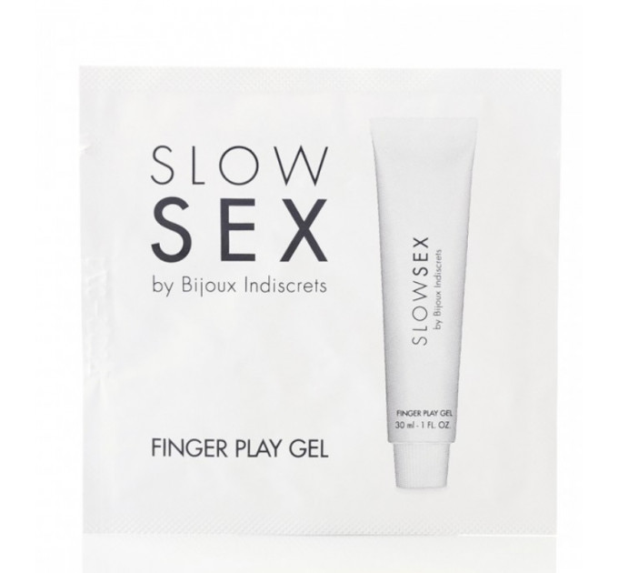 ПРОБНИК Гель для мастурбації FINGER PLAY Slow Sex by Bijoux Indiscrets