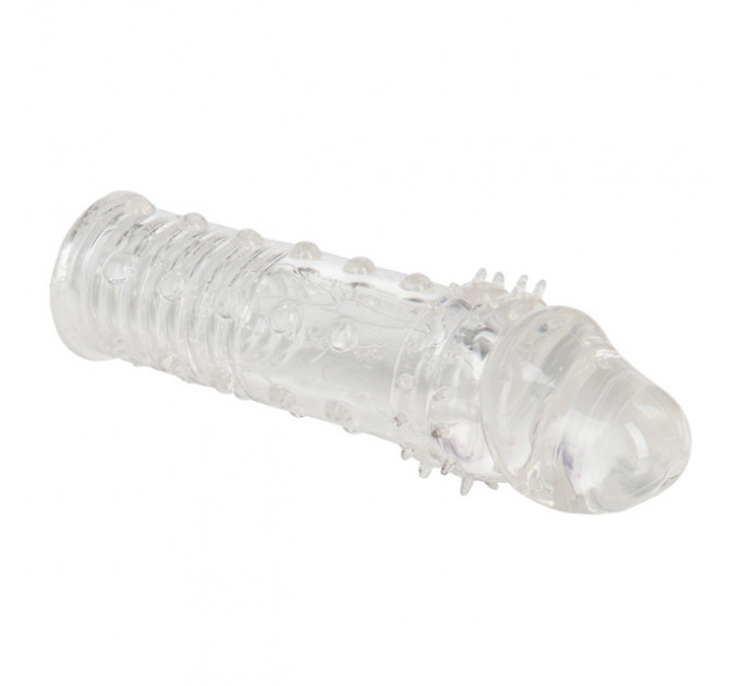 Прозора подовжуюча насадка з рельєфом Extender Clear