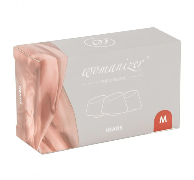 Сменные насадки на Womanizer Inside Out и Duo, бордовый, размер М