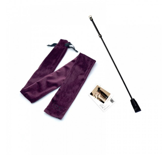 Стек шкіряний із позолотою Riding Crop UPKO