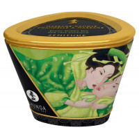 Свічка для масажу Shunga Massage Candle Exotic Green Tea із ароматом зеленого чаю, 170 мл