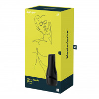 Елегантний мастурбатор Satisfyer Men Classic у чорній колбі