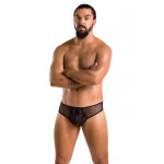 Труси чоловічі Passion 035 SLIP RICHARD black S/M