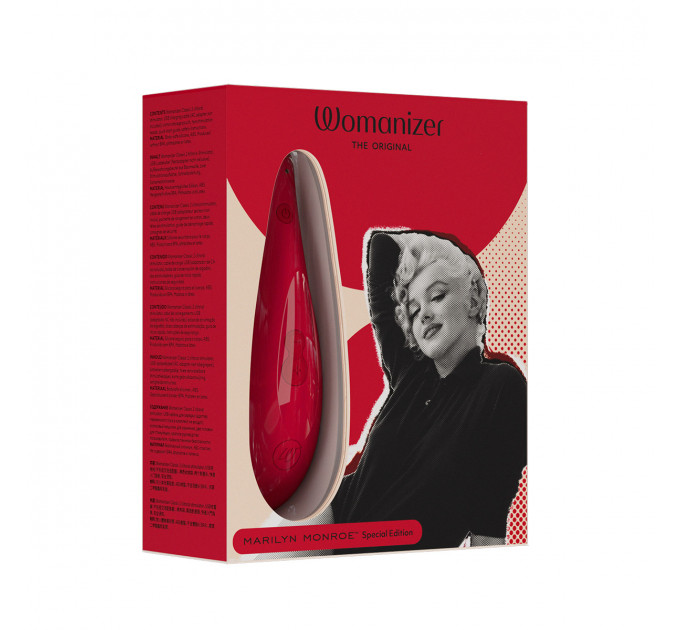 Вакуумный стимулятор клитора Womanizer Marilyn Monroe Vivid Red