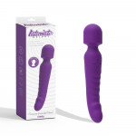 Двухсторонний вибратор микрофон Chisa Intimate Melody Pleasure Spreader Wand с подогревом,фиолетовый