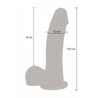 Вібратор із поступальними рухами USB TOY JOY Magnetic Pulse Trusting Dildo