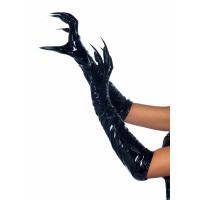 Вінілові рукавички з кігтями Leg Avenue Vinyl claw gloves S