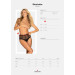 Высокие трусики-стринги Obsessive Sharlotte panties black XXL