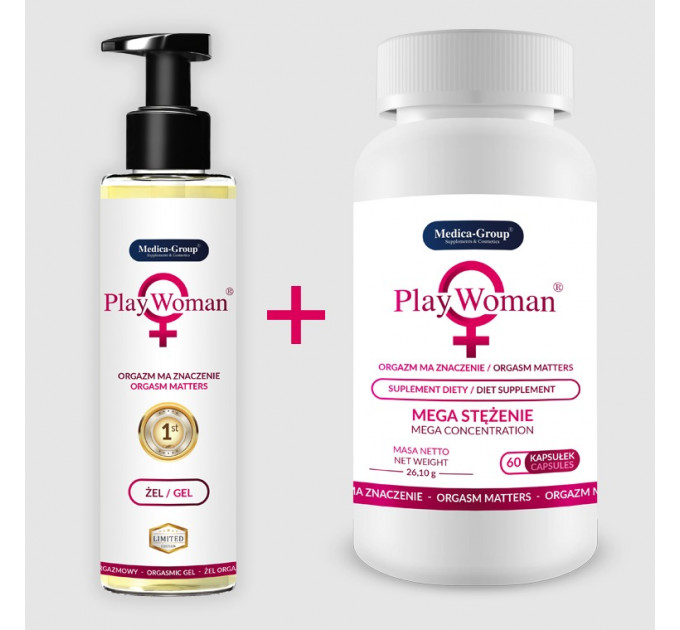 Интимный гель для женщин Medica PlayWoman для усиления оргазма, 150 мл