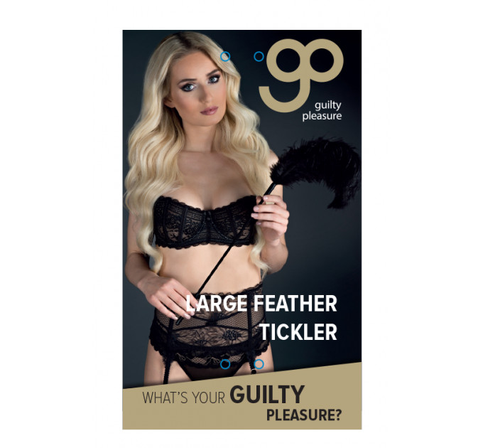 Стек с пером GP LARGE FEATHER BLACK