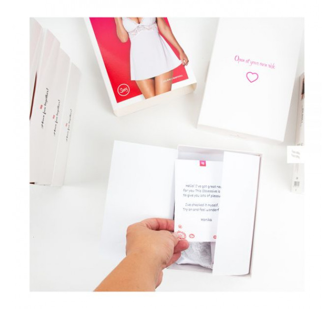 Комплект Obsessive 861-SEG-5 3 pcs set S/M