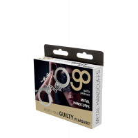 Металлические наручники Guilty Pleasures Metal Handcuffs, серебристый